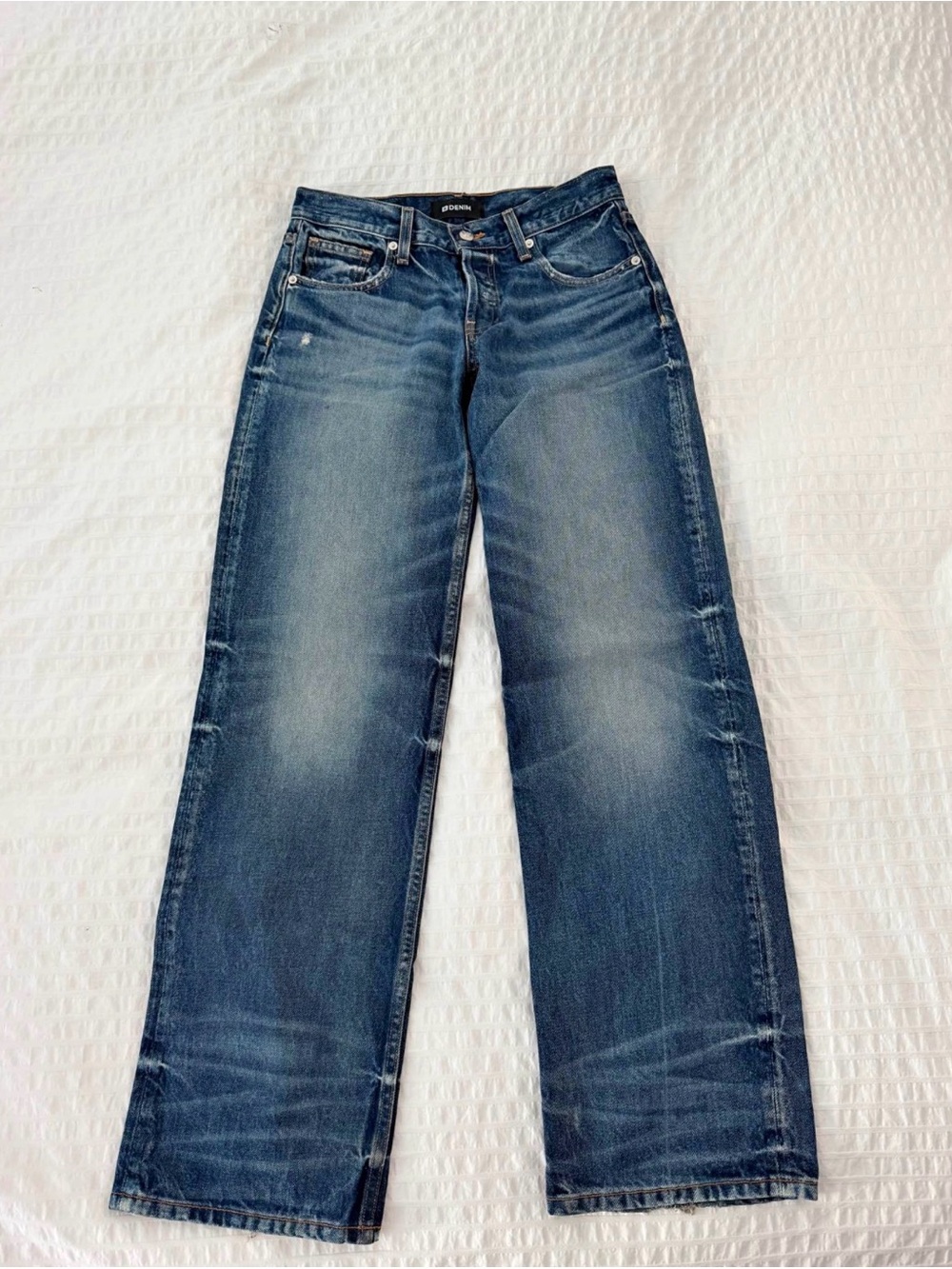 EB Denim Low Rise Baggy Jean